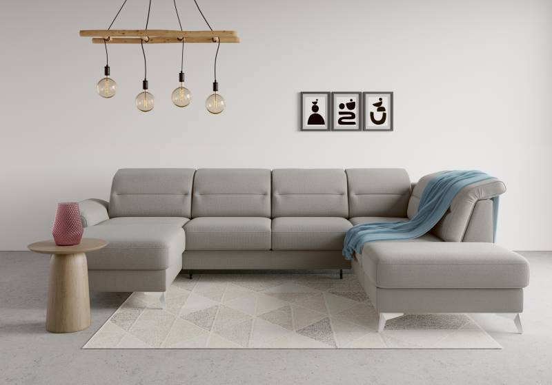 sit&more Wohnlandschaft »Sinatra U-Form«, optional mit Kopfteilverstellung und Armteilfunktion etc. von sit&more