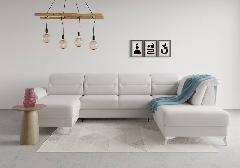 sit&more Wohnlandschaft »Sinatra U-Form«, optional mit Kopfteilverstellung und Armteilfunktion etc. von sit&more
