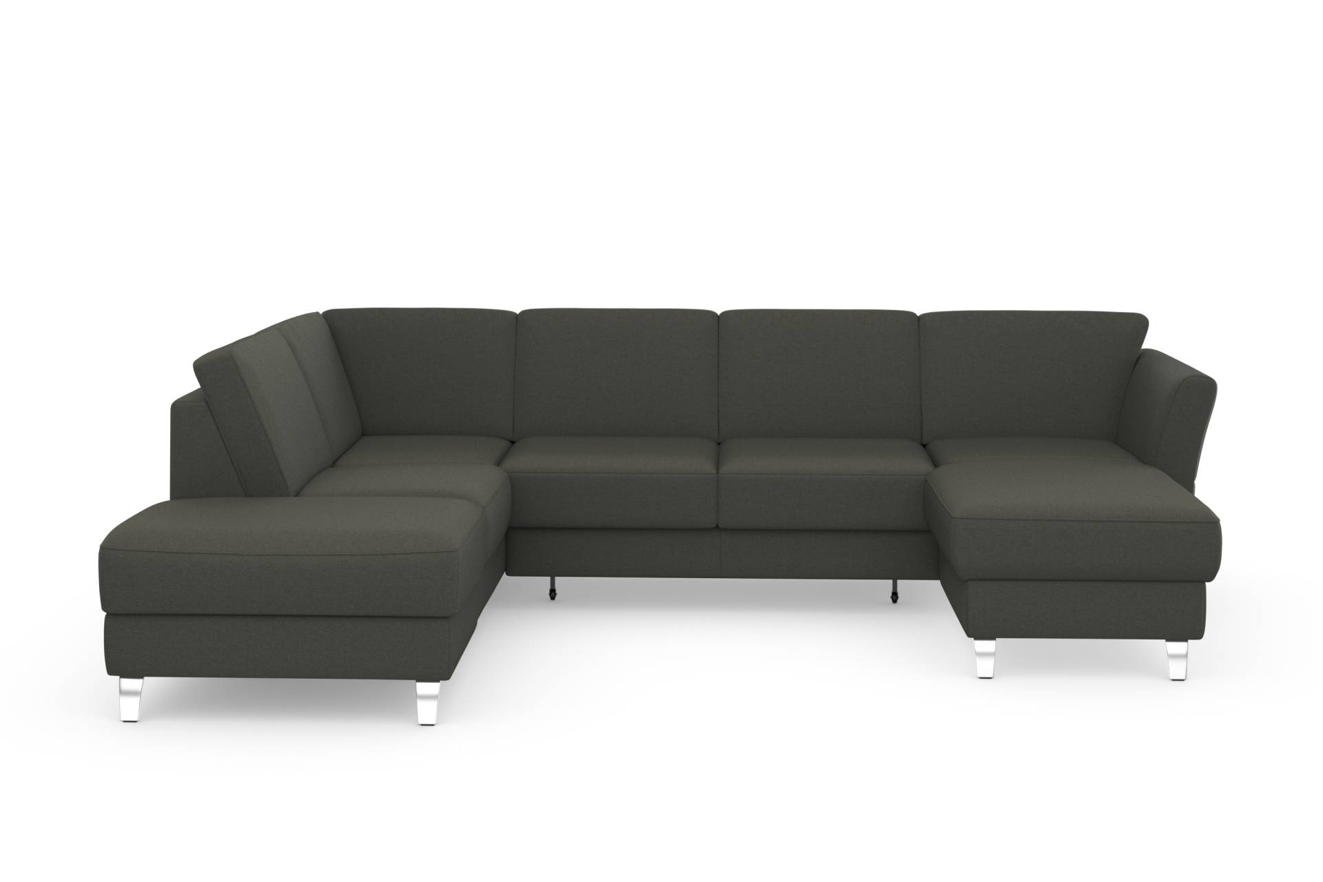 sit&more Wohnlandschaft »Visby U-Form«, Wahlweise mit Bettfunktion und Stauraum, frei im Raum stellbar von sit&more