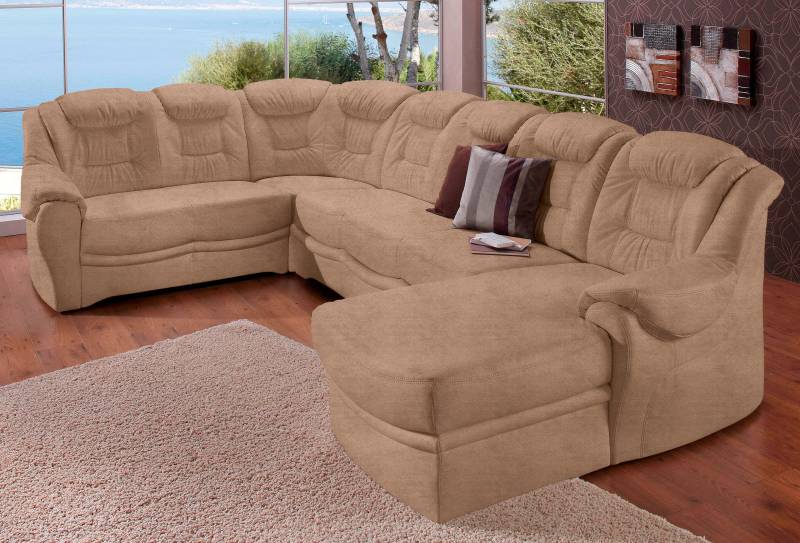 sit&more Wohnlandschaft »Bellevue U-Form«, wahlweise mit Bettfunktion von sit&more