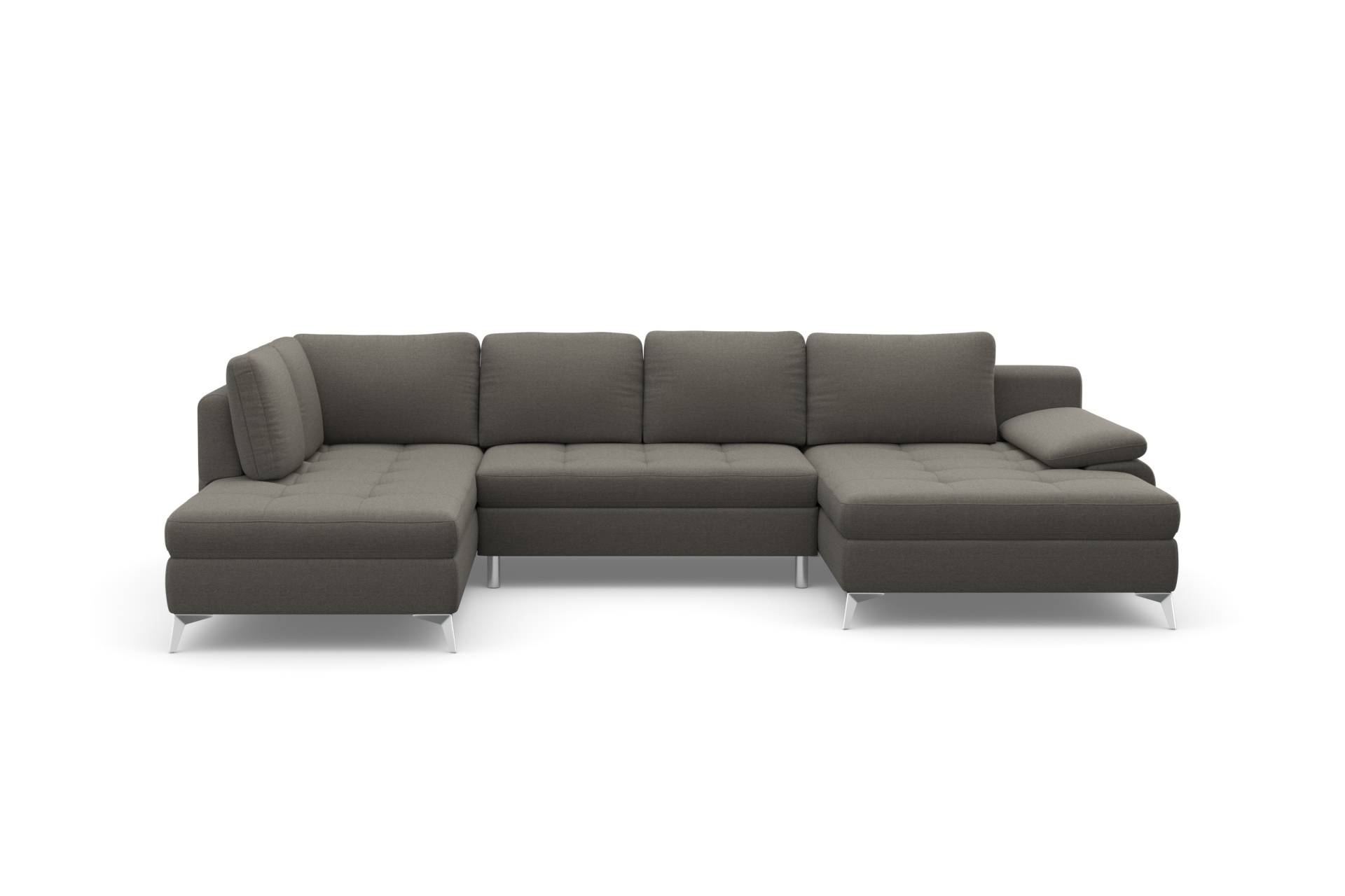 sit&more Wohnlandschaft »Latigo U-Form«, mit Recamiere, wahlweise mit Bettfunktion und Bettkasten sit&more Wohnlandschaft »Latigo U-Form«, mit Recamiere, wahlweise mit Bettfunktion und Bettkasten von sit&more