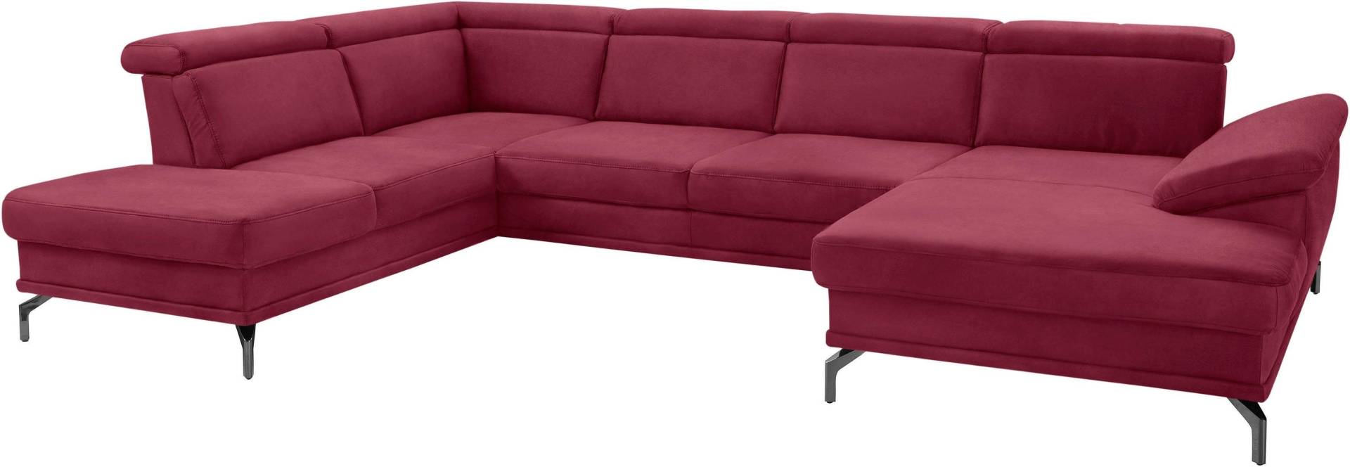 sit&more Wohnlandschaft »Scorpio U-Form«, inklusive Sitztiefenverstellung, mit Kopf- und Armteilverstellung sit&more Wohnlandschaft »Scorpio U-Form«, inklusive Sitztiefenverstellung, mit Kopf- und Armteilverstellung von sit&more