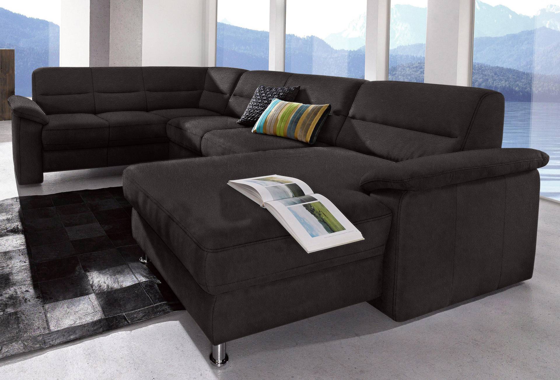 sit&more Wohnlandschaft »Ascara U-Form«, inklusive Boxspring/Federkern-Polsterung, wahlweise mit Bettfunktion sit&more Wohnlandschaft »Ascara U-Form«, inklusive Boxspring/Federkern-Polsterung, wahlweise mit Bettfunktion von sit&more