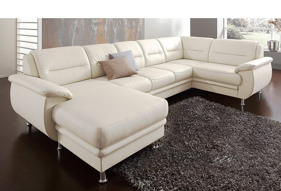 sit&more Wohnlandschaft »Mailand U-Form«, wahlweise mit Bettfunktion, frei im Raum stellbar sit&more Wohnlandschaft »Mailand U-Form«, wahlweise mit Bettfunktion, frei im Raum stellbar von sit&more