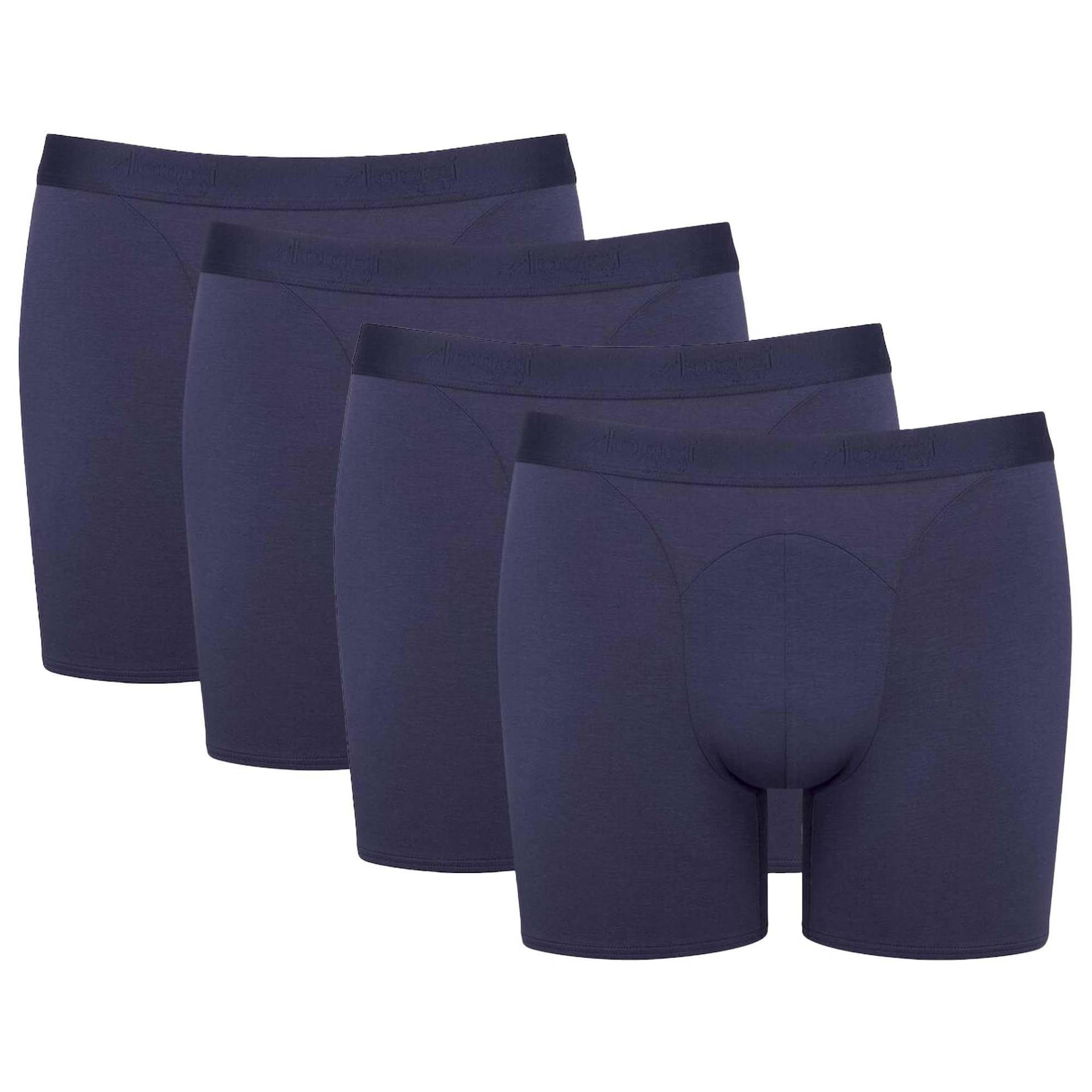 Boxershort 4er Pack Figurbetont-ever Soft Short Herren Blau XL von sloggi