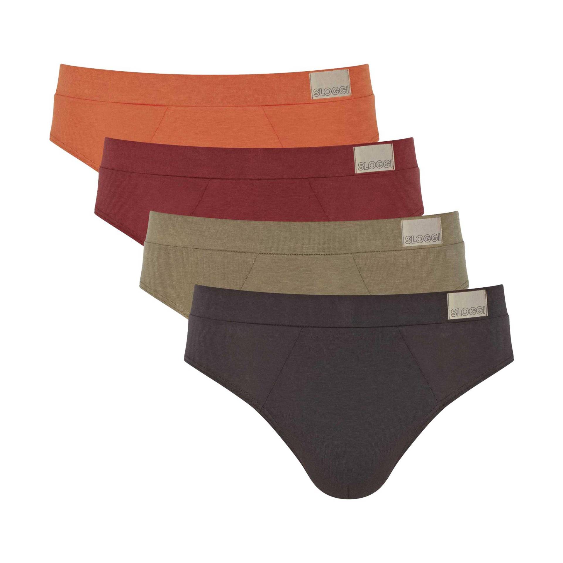 Slip Figurbetont-go Natural Brief C4p Herren Multicolor M von sloggi