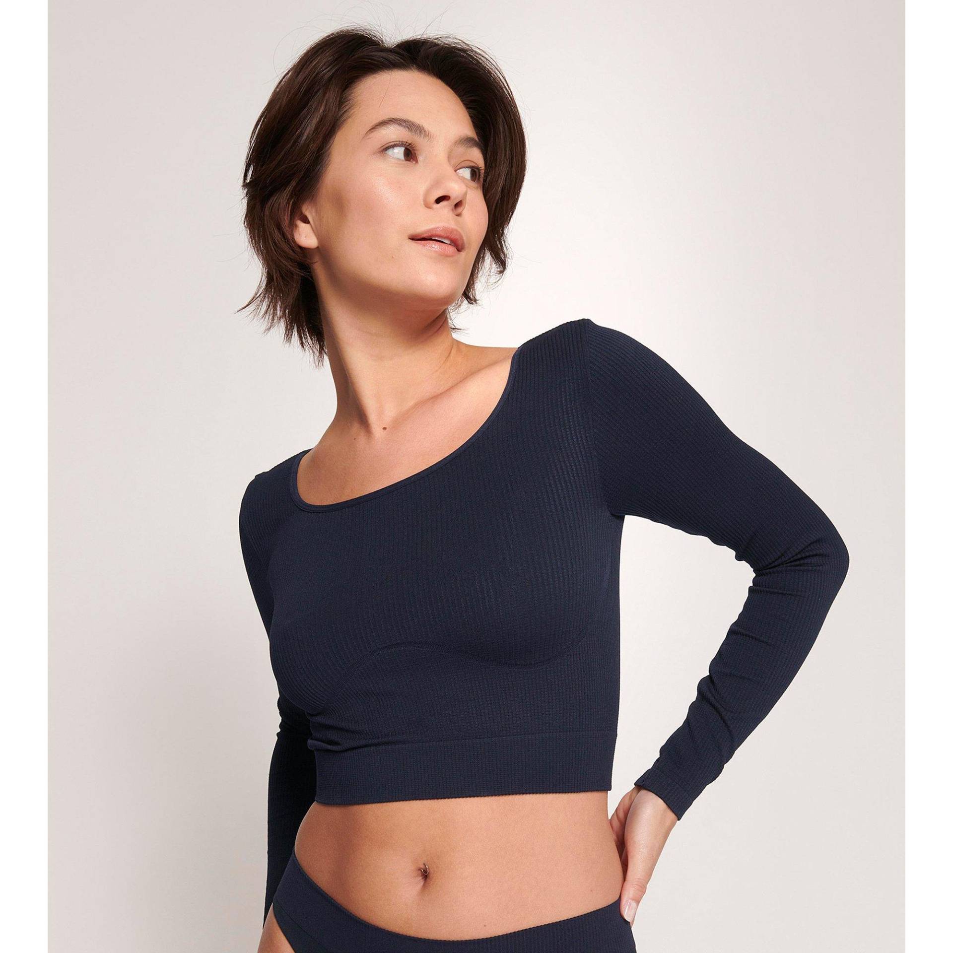 Cropped Top Damen Black S von sloggi