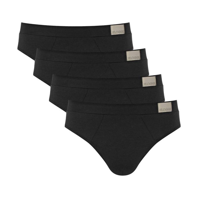 Slip Figurbetont-go Natural Brief C4p Herren Schwarz L von sloggi