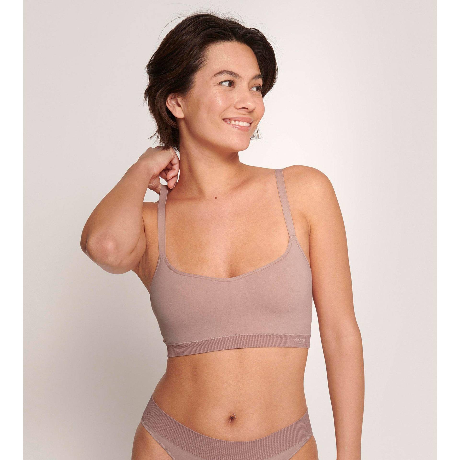 Soft Bra Damen Dusty Rose XL von sloggi