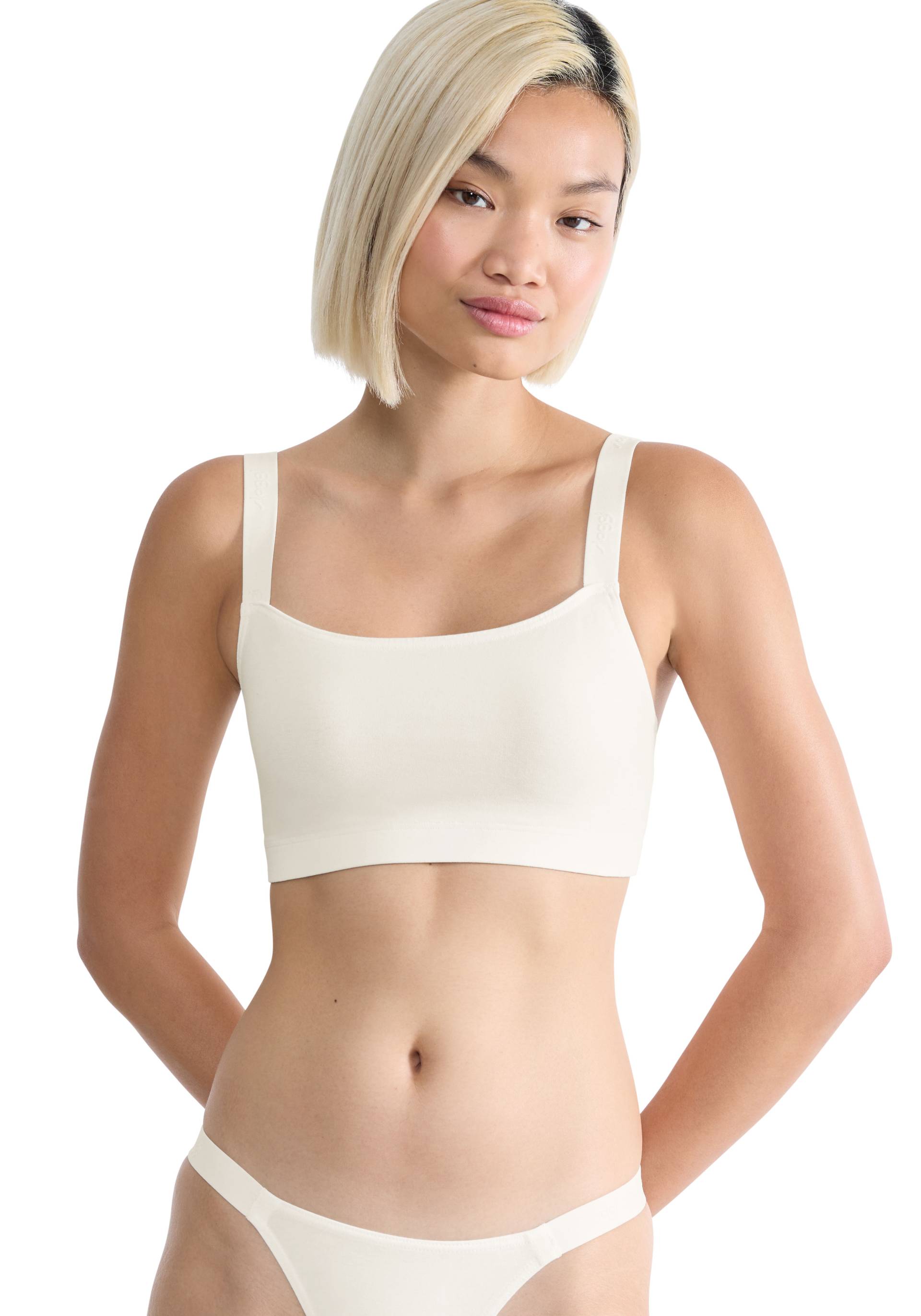 sloggi Bustier »GO Casual Top«, weiche und atmungsaktive Baumwollqualität von sloggi