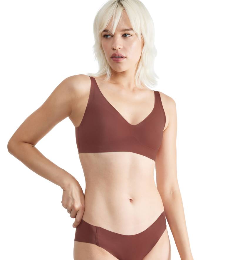 sloggi Bustier »NEU: ZERO Feel 2.0 Bralette«, nahtlos und unsichtbar von sloggi