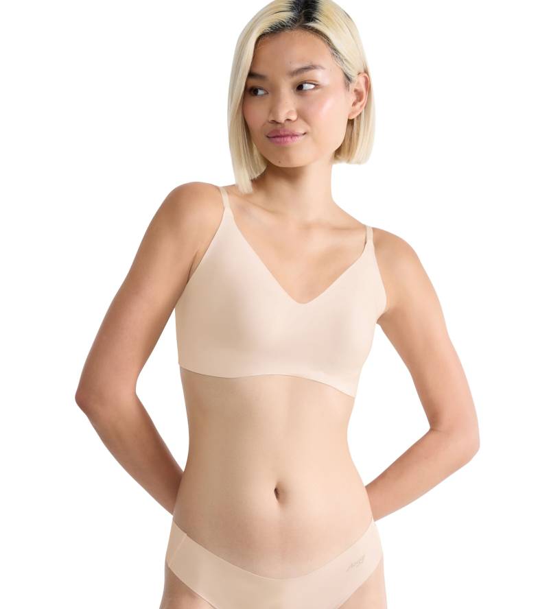 sloggi Bustier »ZERO Microfibre 2.0 Bralette«, nahtlos und unsichtbar von sloggi