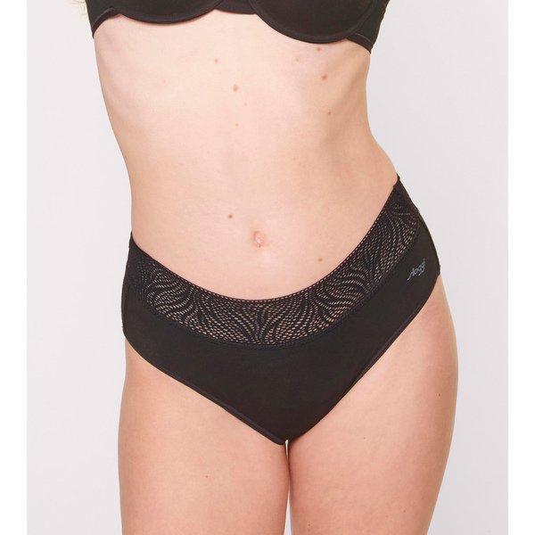 Duopack,hipster Periodenslip Damen Black S von sloggi