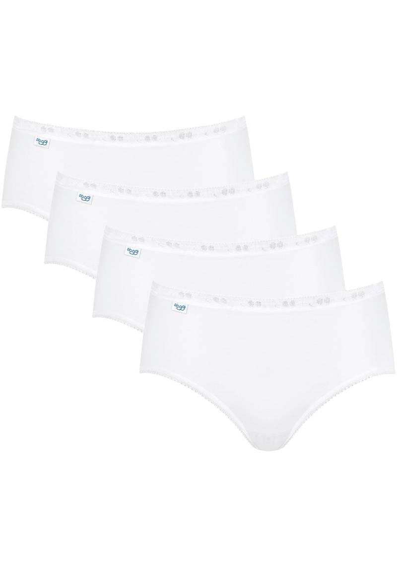 sloggi Slip »Basic+ Midi 4P«, (4er Pack), perfekter Sitz von sloggi