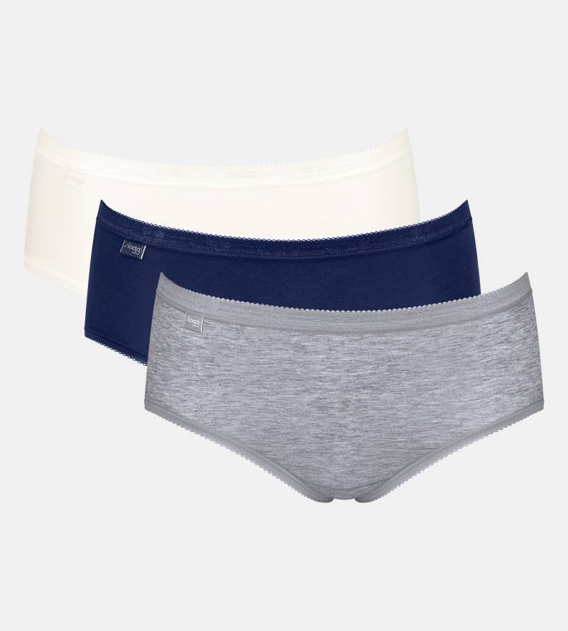 sloggi Slip »Basic+ Midi C3P«, (3er Pack), perfekter Sitz von sloggi