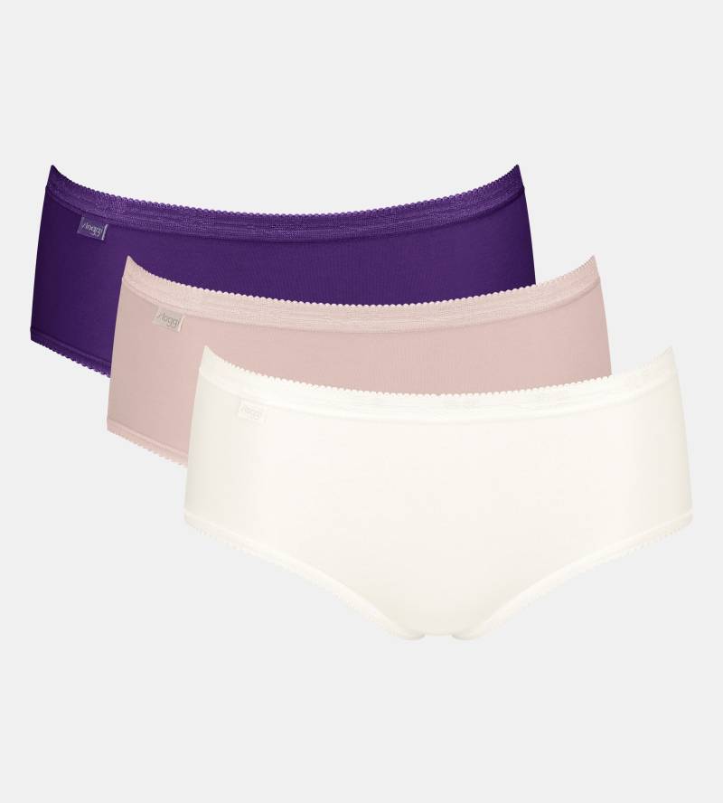 sloggi Slip »Basic+ Midi C3P«, (3er Pack), perfekter Sitz von sloggi