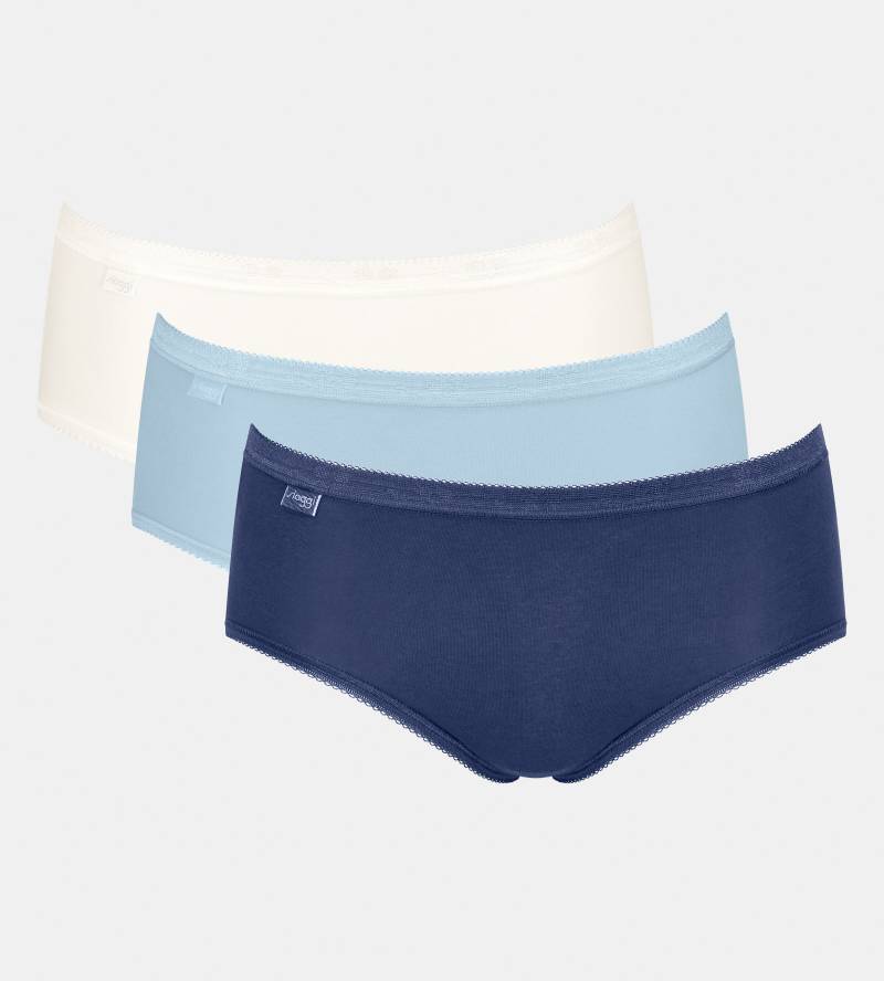 sloggi Slip »Basic+ Midi C3P«, (3er Pack), perfekter Sitz von sloggi