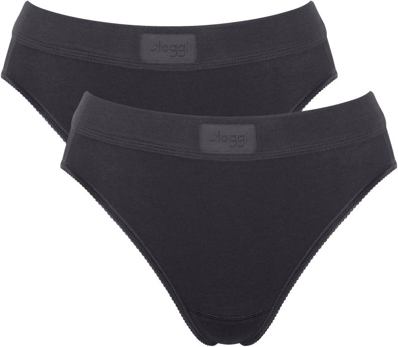 sloggi Slip »Double Comfort T Tai 2P«, (2er Pack), mit elastischem Bundabschluss von sloggi