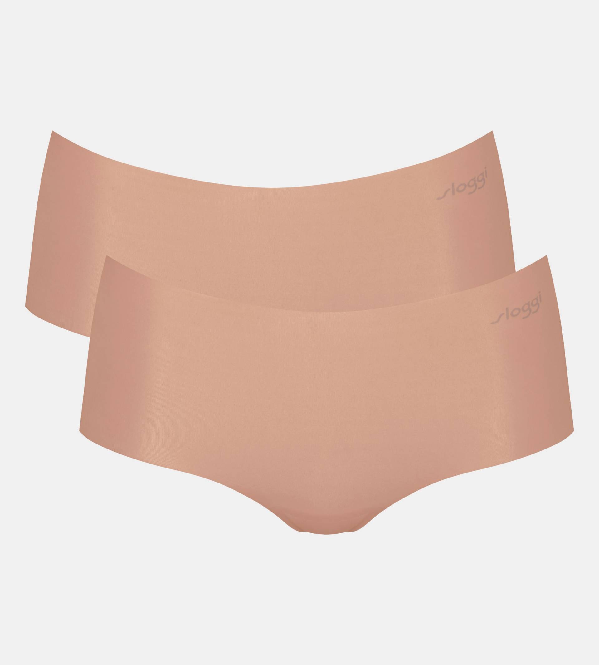 sloggi Slip »ZERO Microfibre 2.0 Short 2P«, (2er Pack), nahtlos und unsichtbar von sloggi