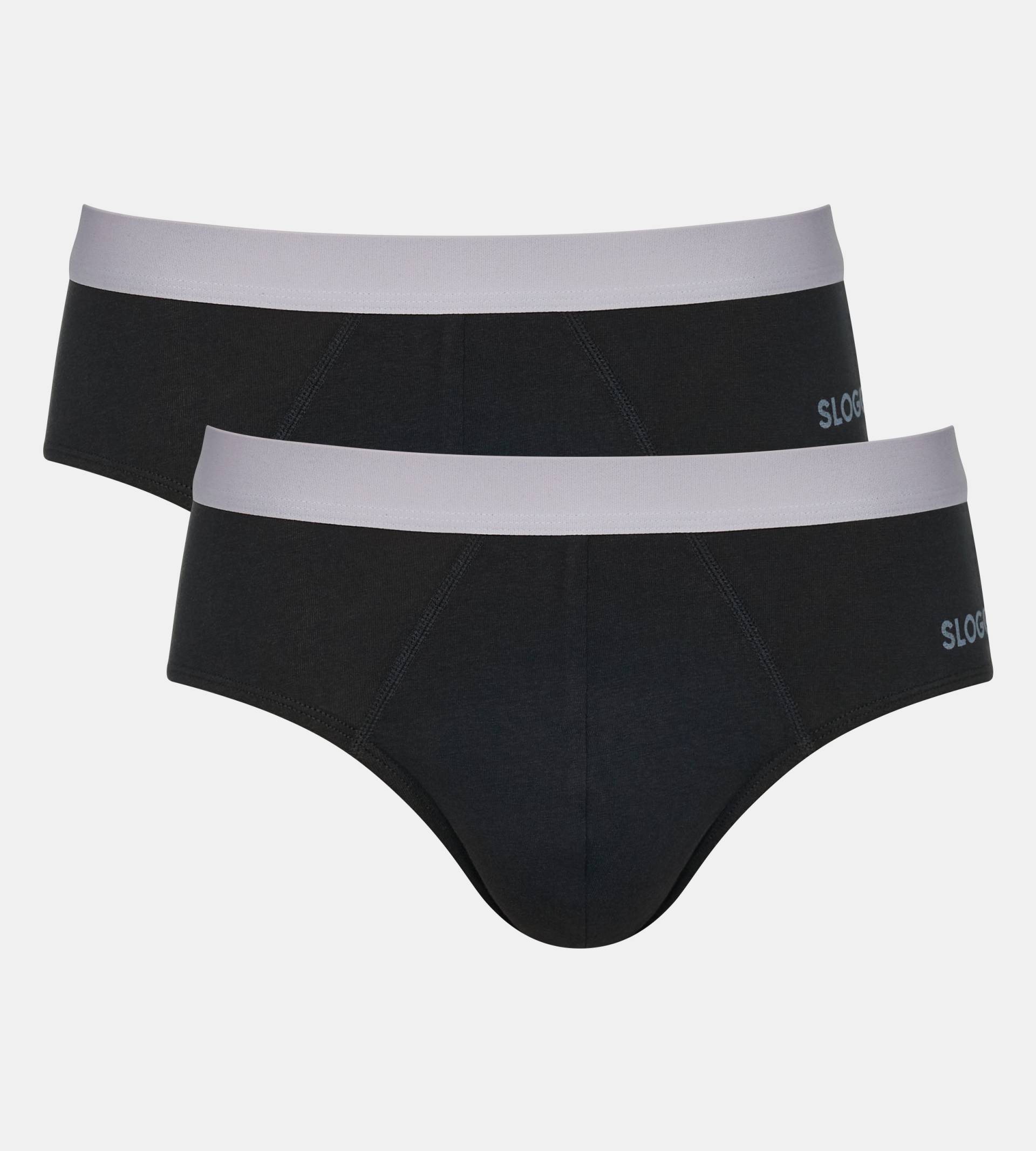 sloggi Slip »men GO ABC 2.0 Brief 2P«, (Packung, 2 St., 2er Pack), moderne bequeme Basics von sloggi