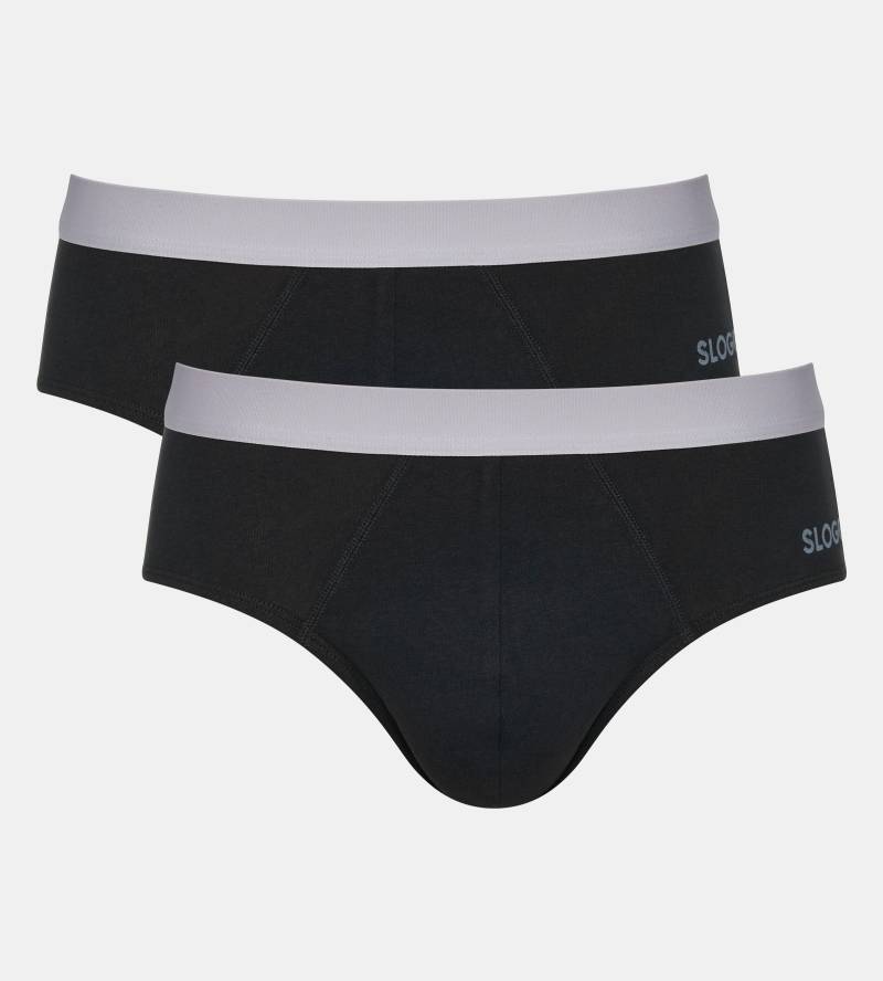 sloggi Slip »men GO ABC 2.0 Brief 2P«, (Packung, 2 St., 2er Pack), moderne bequeme Basics von sloggi
