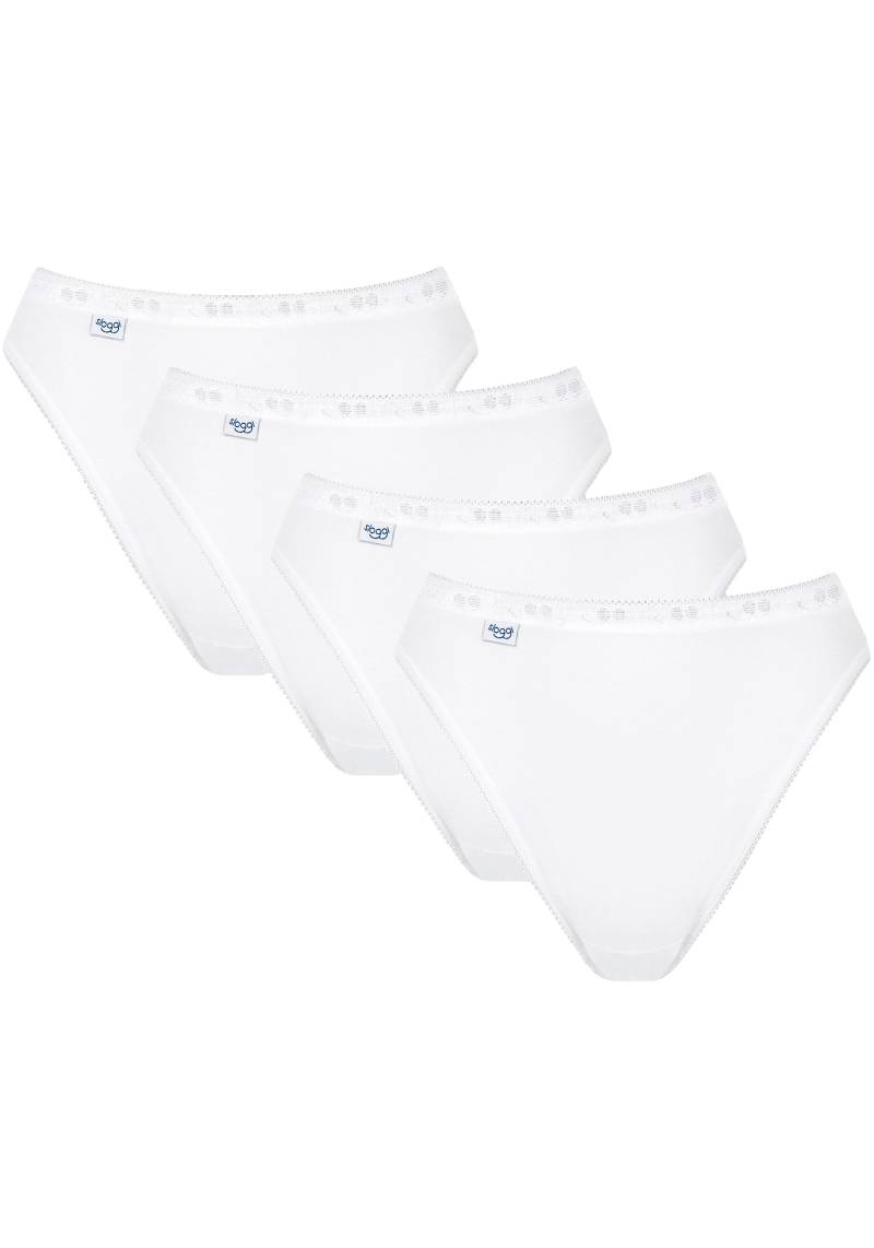 sloggi Tai-Slip »Basic+ Tai 4P«, (4er Pack), perfekt Passform, elastisches Baumwollgewebe von sloggi