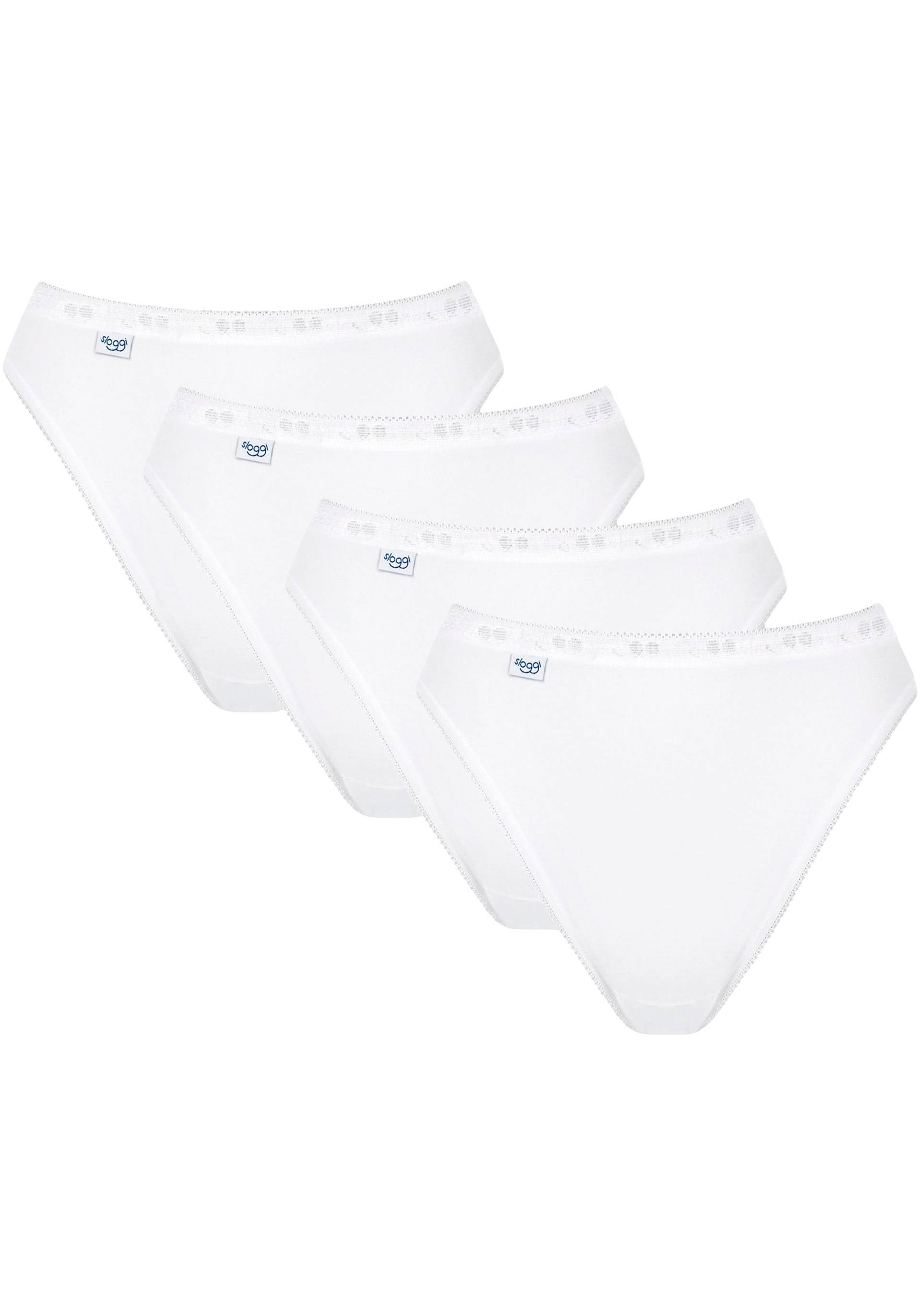 sloggi Tai-Slip »Basic+ Tai 4P«, (4er Pack), perfekt Passform, elastisches Baumwollgewebe von sloggi