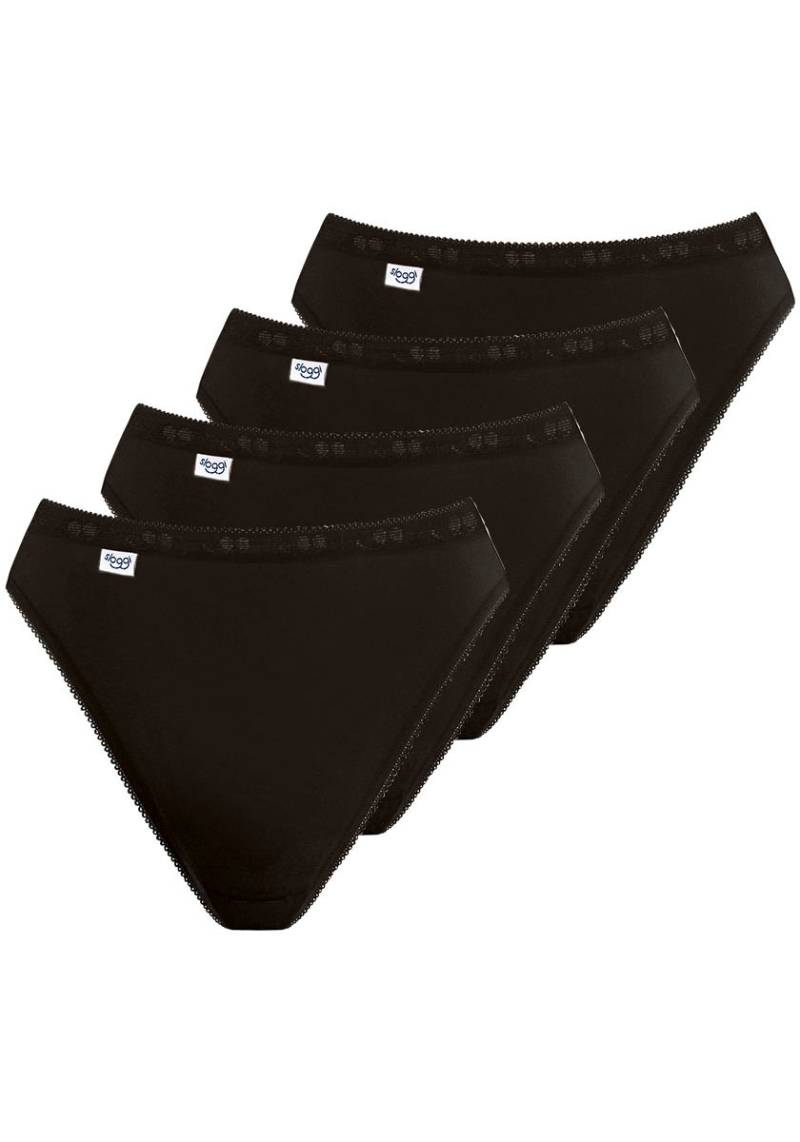 sloggi Tai-Slip »Basic+ Tai 4P«, (4er Pack), perfekt Passform, elastisches Baumwollgewebe von sloggi