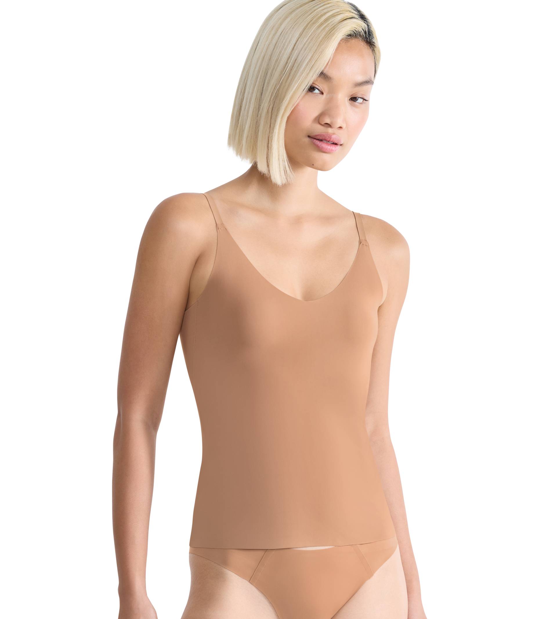sloggi Unterhemd »NEU: ZERO Feel 2.0 Spaghetti Top«, nahtlos und unsichtbar von sloggi