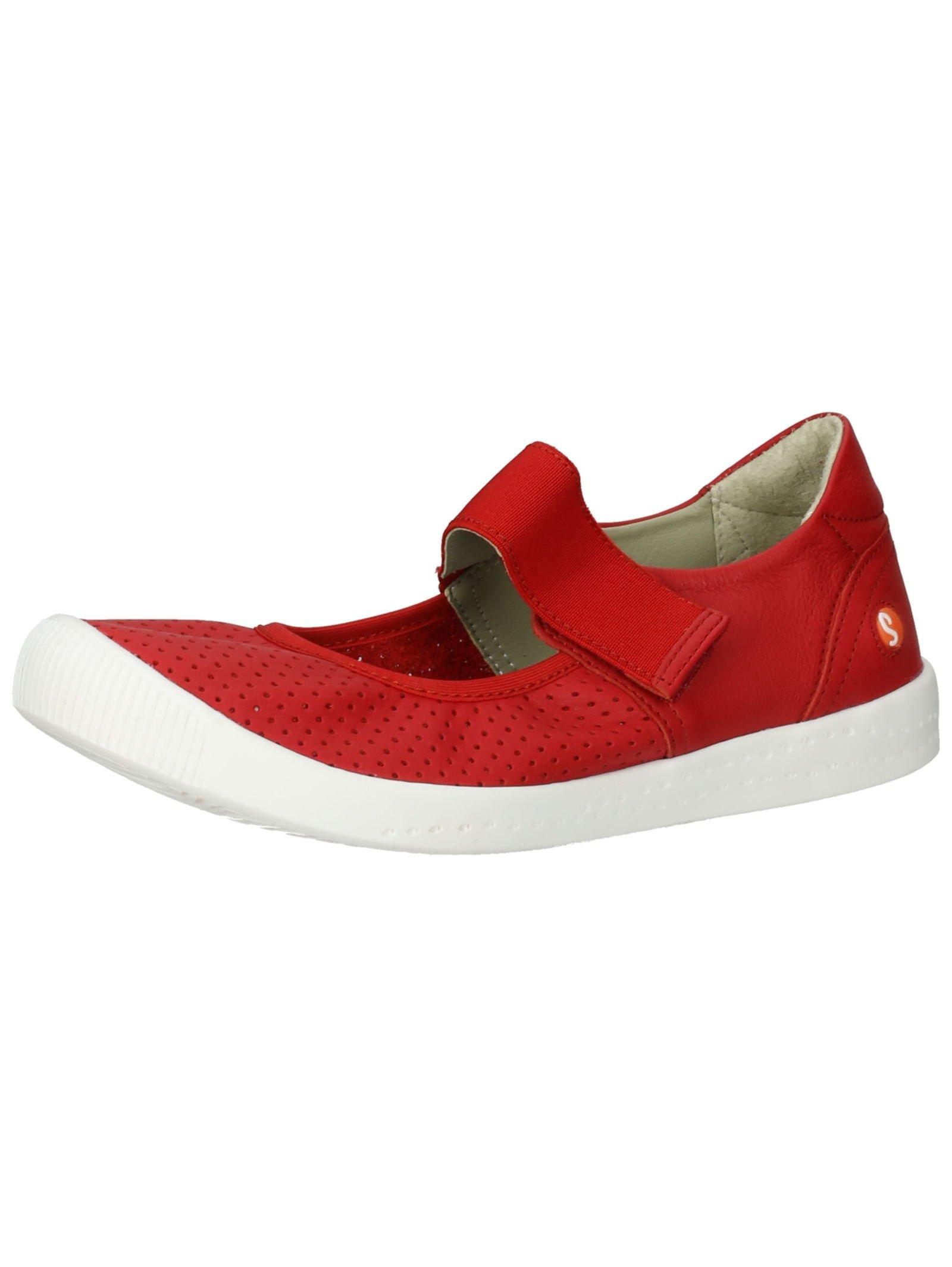 Ballerinas Damen Rot Bunt 38 von softinos