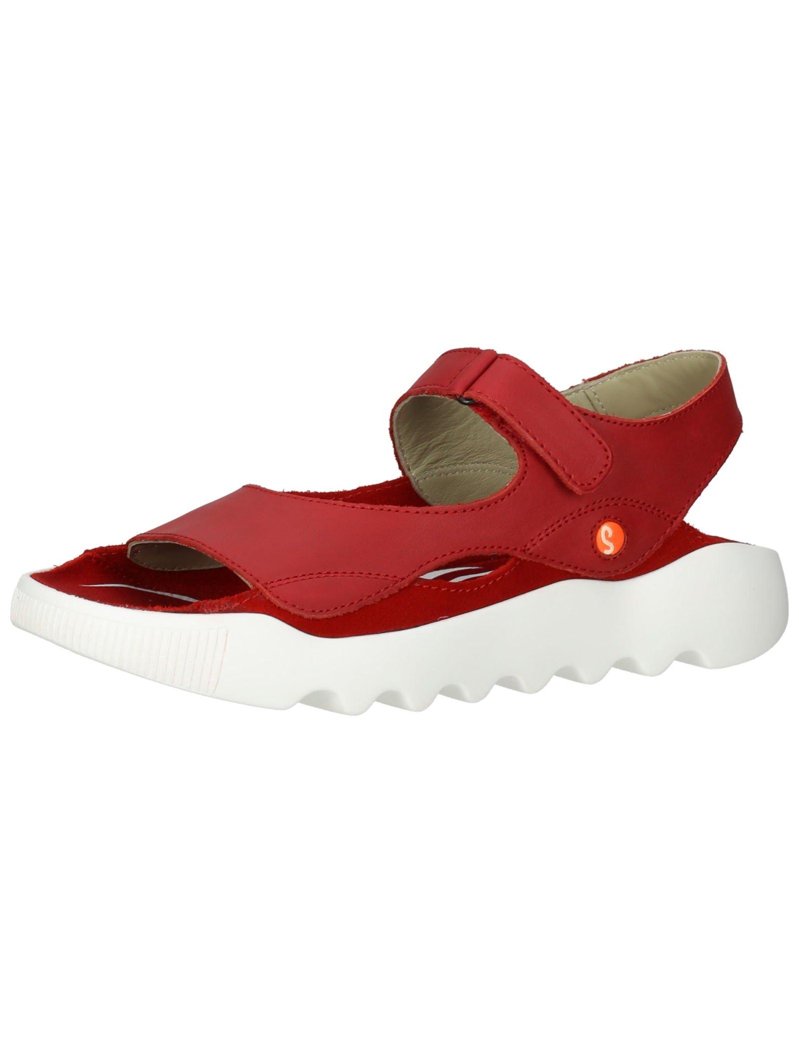 Sandalen Damen Rot Bunt 39 von softinos