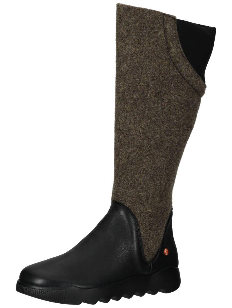 Stiefel Damen Schwarz 37 von softinos