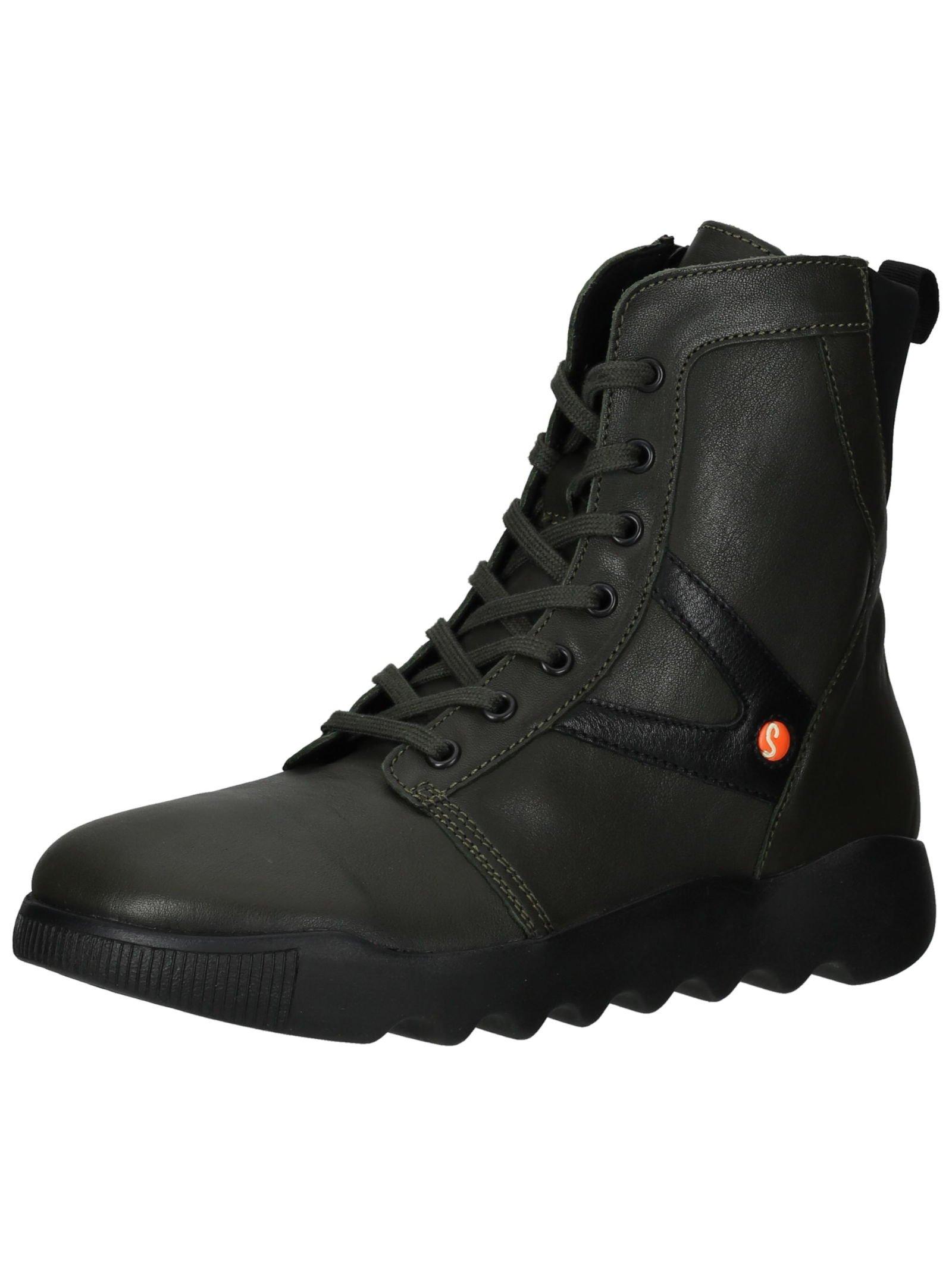 Stiefelette Damen Militärgrün 37 von softinos