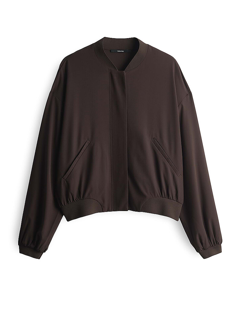 SOMEDAY Blouson NARLIE DETAIL braun | 40 von someday