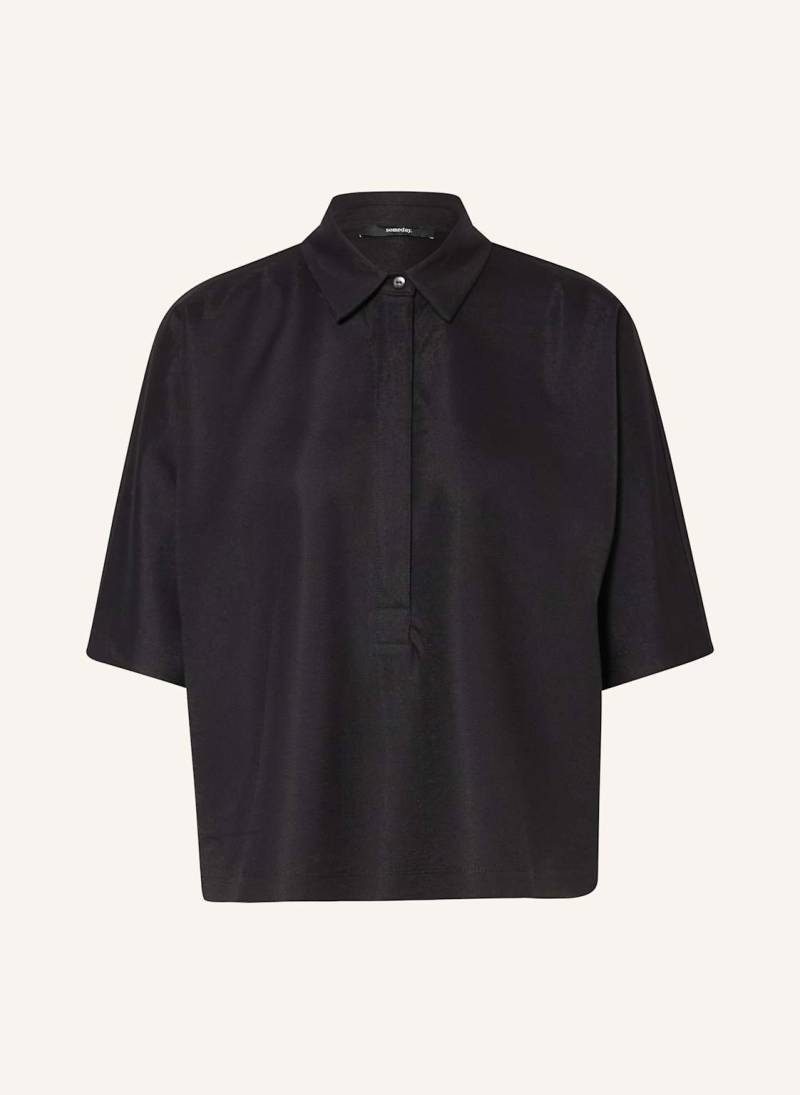 Someday Blusenshirt Zunya schwarz von someday