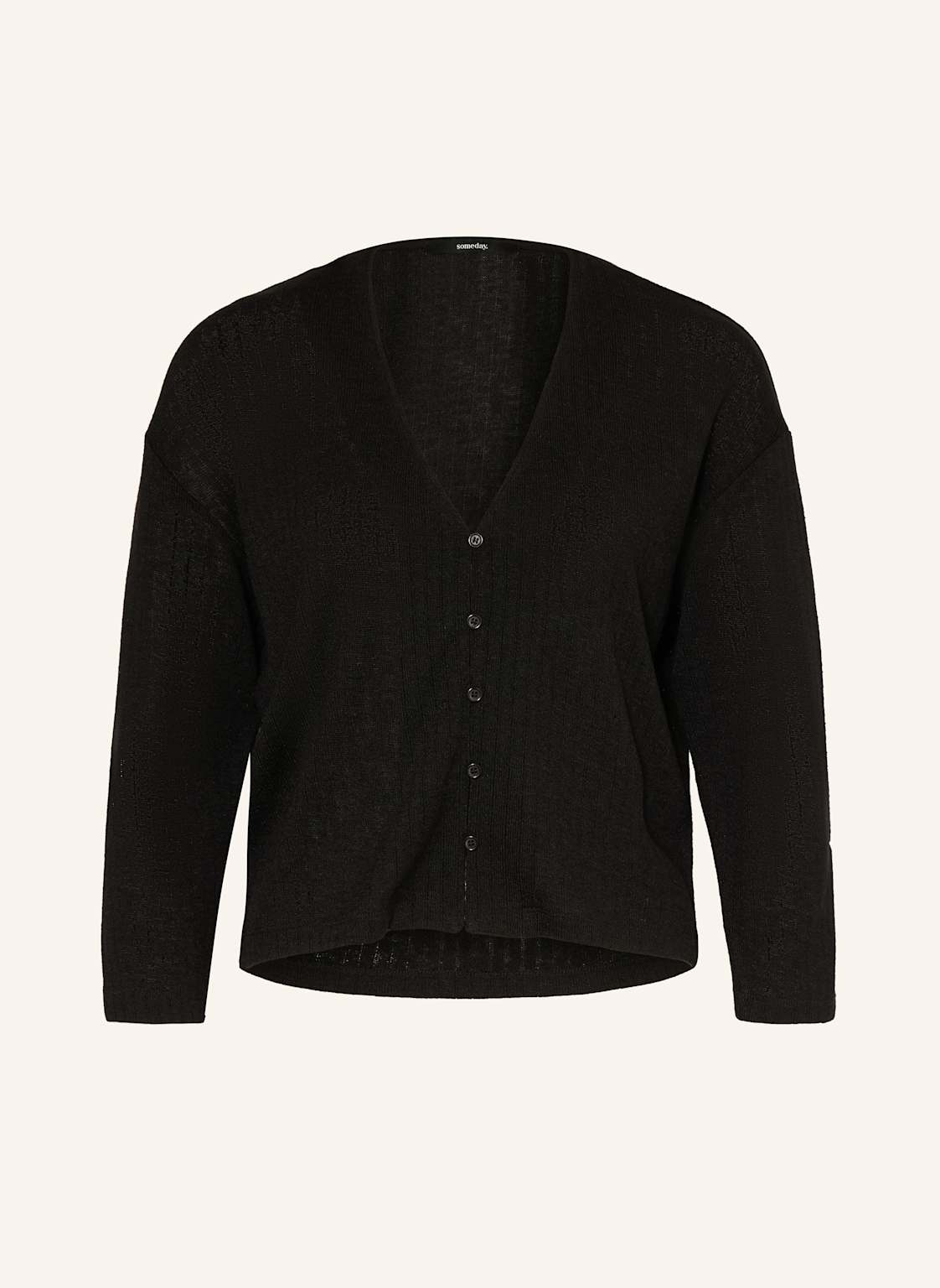 Someday Strickjacke Kemarta schwarz Someday Strickjacke Kemarta schwarz von someday