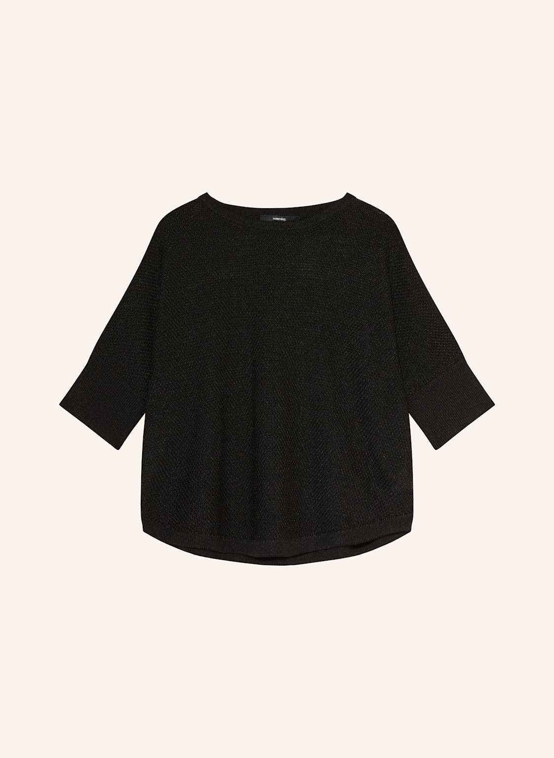 Someday Strickshirt Telanor schwarz Someday Strickshirt Telanor schwarz von someday