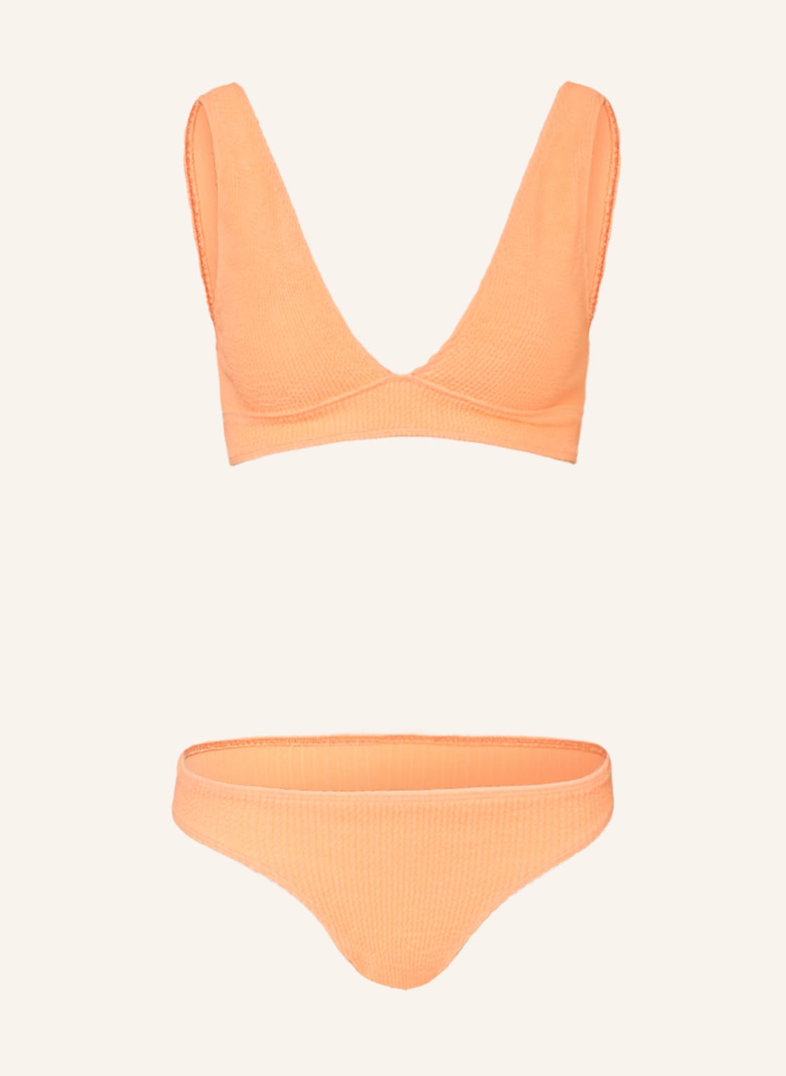 Sorbet Island Bralette-Bikini Aqua orange von sorbet island