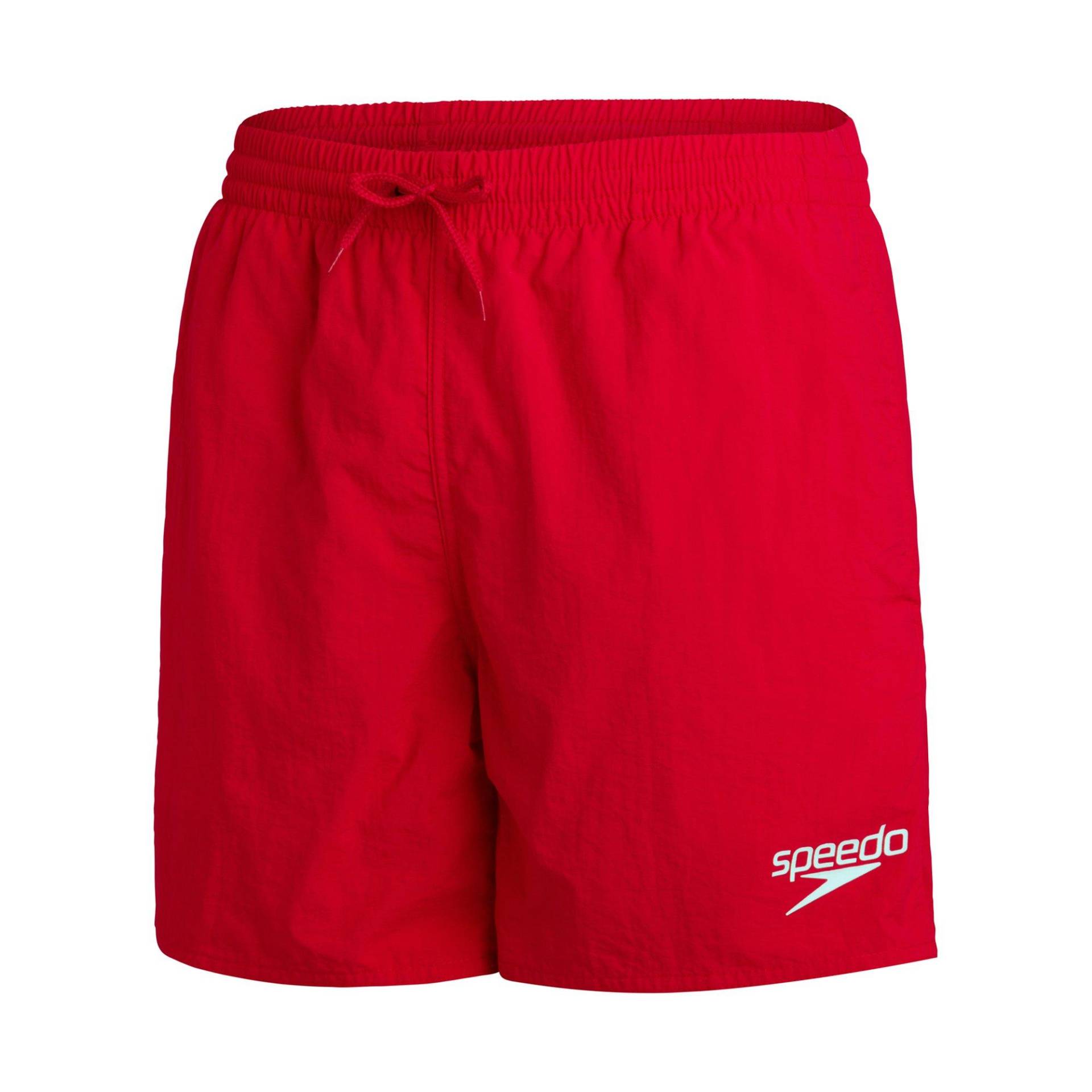 Badeshorts Herren Rot S von speedo