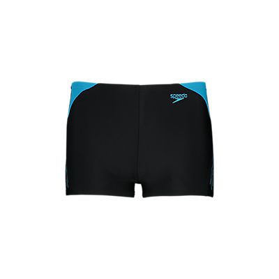 Hyper Boom Logo Splice Aqua Jungen Badehose von speedo