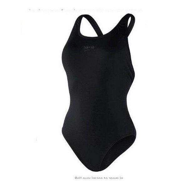 Power Badeanzug Damen Schwarz 38 von speedo