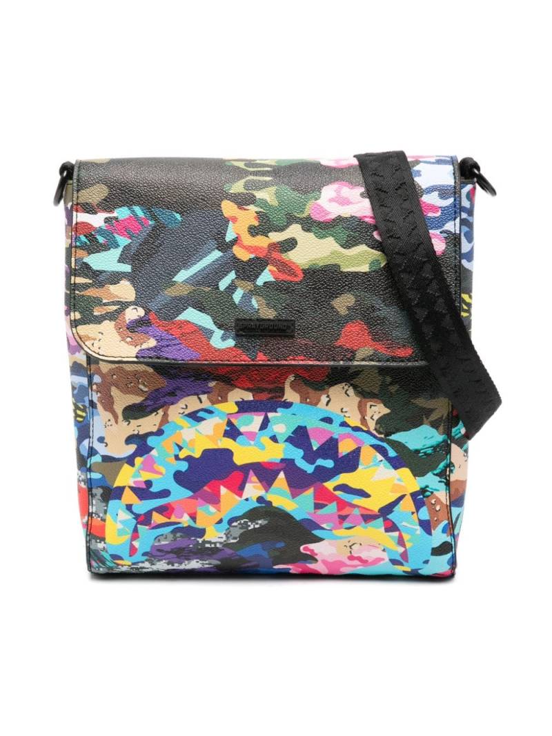 sprayground kid Sliced and Diced shoulder bag - Black von sprayground kid