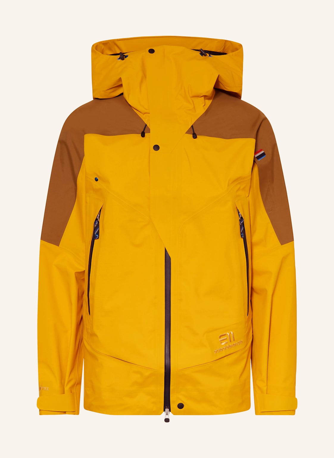 State Of Elevenate Hardshell-Skijacke Pure gelb State Of Elevenate Hardshell-Skijacke Pure gelb von state of elevenate