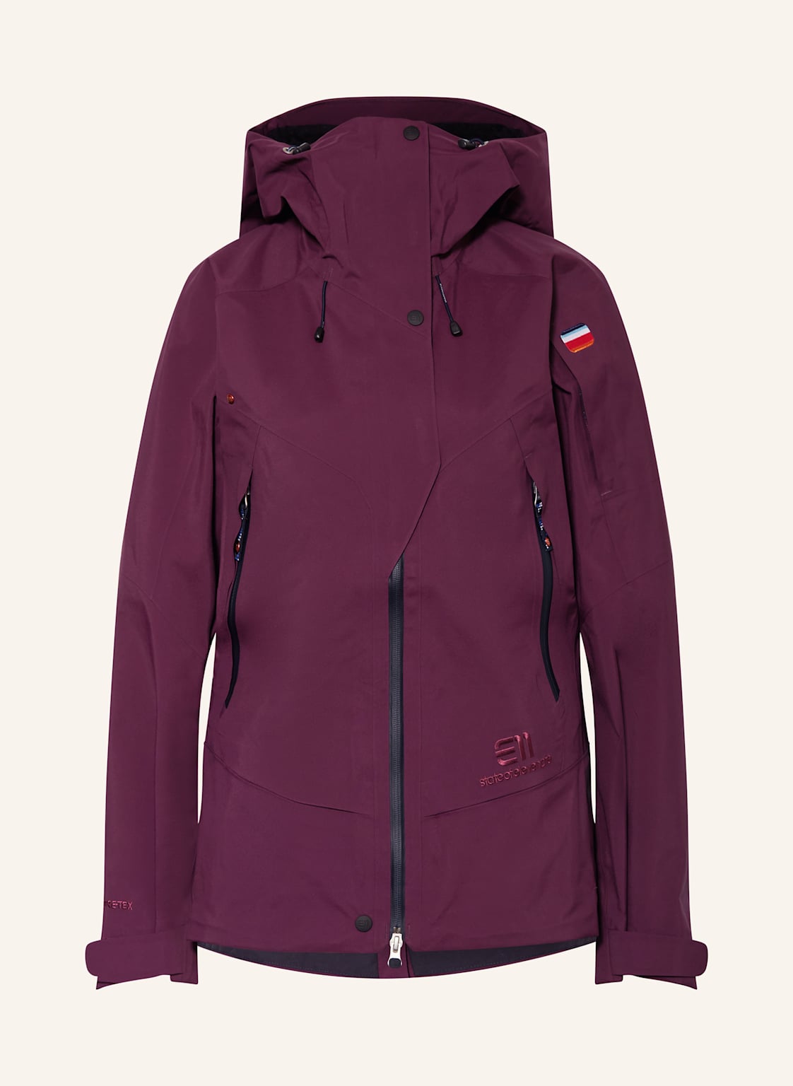 State Of Elevenate Hardshell-Skijacke Pure lila State Of Elevenate Hardshell-Skijacke Pure lila von state of elevenate