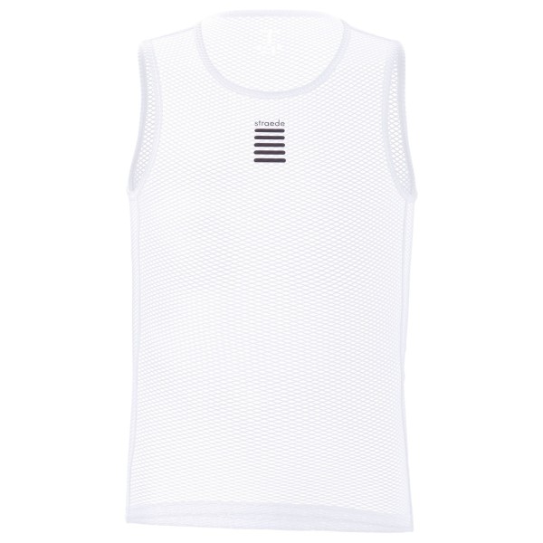 straede - Baselayer - Velounterhemd Gr XS weiß von straede