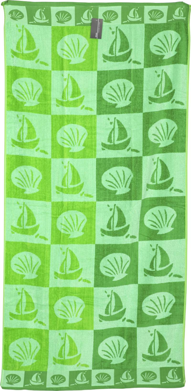 stuco Strandtuch »Check«, (1 St., Strandtuch 90 x 165 cm) von stuco