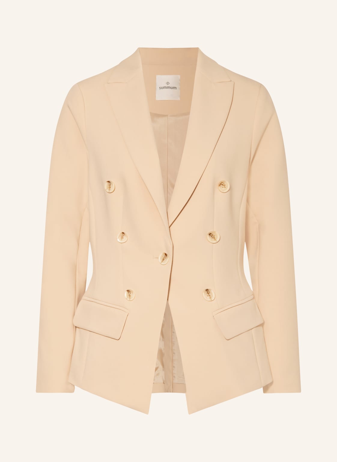 Summum Woman Blazer beige von summum woman