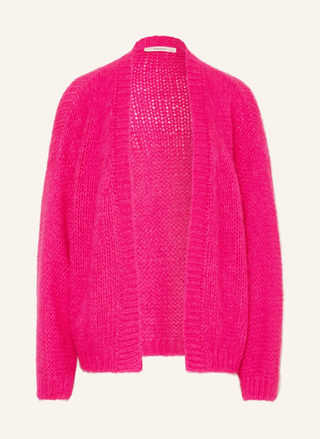 Summum Woman Oversized-Strickhülle Mit Mohair pink von summum woman