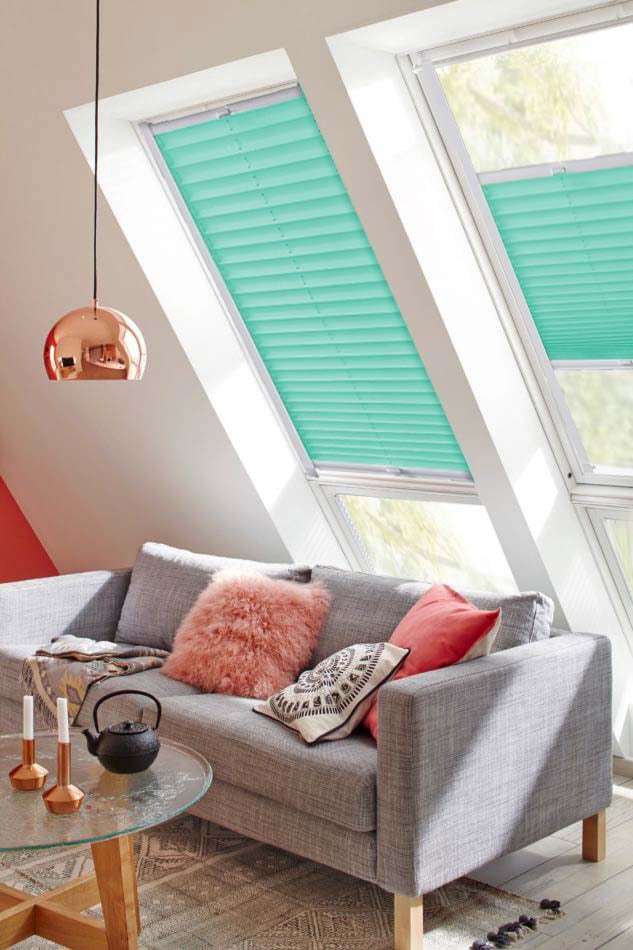 sunlines Dachfensterplissee »Classic Style Crepe«, Lichtschutz, verspannt, Thermo von sunlines