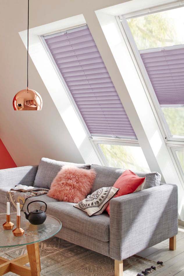 sunlines Dachfensterplissee »Classic Style Crepe«, Lichtschutz, verspannt, Thermo von sunlines
